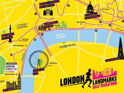 london landmarks half marathon 2025